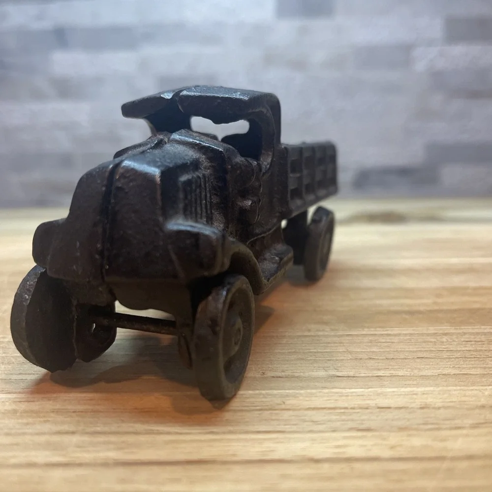 Vtg 4.75 AC Williams MACK Stake Truck Cast Iron Toy Man Cave‎ Kenton Arcade ASIS